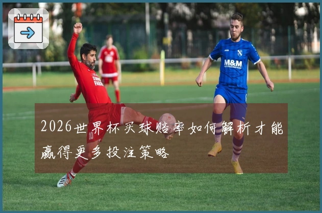 2026世界杯买球赔率如何解析才能赢得更多投注策略
