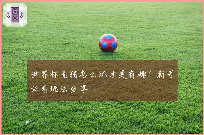 世界杯竞猜怎么玩才更有趣？新手必看玩法分享